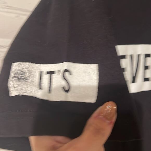 5/$20-  Jake Paul “It’s Every Day Bruh” tee size medium in black - Picture 2 of 4